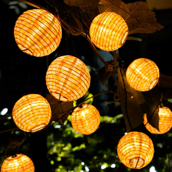 IKEA SOMMARLANKE LED String Light w 12 Lights, Dots Yellow/Battery Operated NEW - Picture 6 of 6